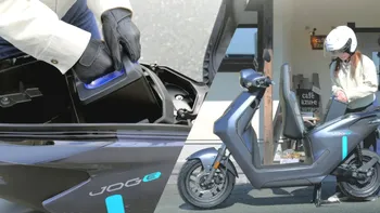 Scooterul electric la care îi schimbi bateriile ”din mers”, lansat oficial de Yamaha. Cât este de special
