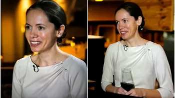 Cât costă rochia purtată de Mirabela Grădinaru la interviul pentru Digi24. Partenera lui Nicușor Dan a purtat o creație a unui designer din România