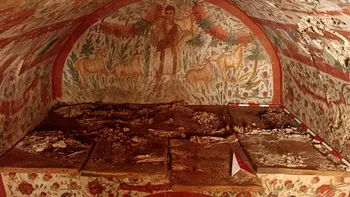 Descoperire arheologică importantă în Turcia: o frescă rară îl înfățișează pe Iisus