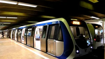 Metroul lui Moș Crăciun a ieșit pe traseu în București. Pe ce magistrale circulă