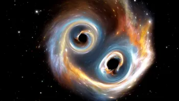 James Webb a găsit o gaură neagră uriașă ascunsă într-o galaxie „cu două fețe”