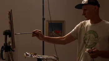 INTERVIU Lucian Prună, pictorul care a făcut din micii românești o operă de artă și a cucerit internetul