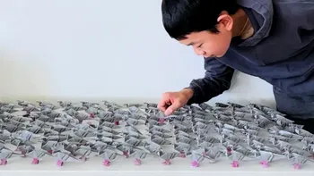 Un Origami care susține de 10.000 de ori propria greutate: un adolescent de 14 ani uimește lumea științei