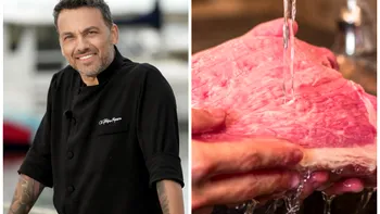 Se spală sau nu carnea înainte de gătire: Chef Ștefan Popescu lămurește greșeala pe care o fac mulți în bucătărie