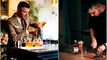 Expertul în cocktail de la Românii au Talent, Valentin Luca, îți spune cum poți impresiona musafirii, la masa de sărbători. ”Nu trebuie să lipsească aceste băuturi din barul de acasă!” EXCLUSIV