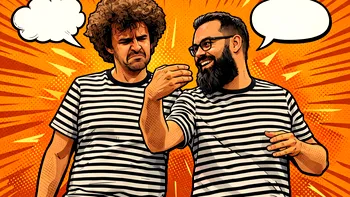 INTERVIU EXCLUSIV Gala Maestro - Dan Miron și Dan Codreanu, despre diferența dintre spectacolele de Improvizație și Stand-Up