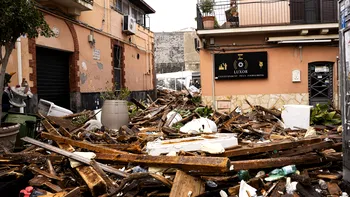 Imagini cu dezastrul lăsat în urmă de ciclonul Harry în Sicilia. Pagube uriașe după fenomenele meteo extreme