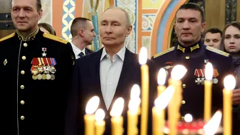 Vladimir Putin, apariție îngrijorătoare la slujba de Crăciun. Mesajul transmis de președintele rus: „Luminează lumea cu bunătate și iubire”