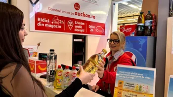 Tot mai mult ulei alimentar uzat ajunge la reciclare: Auchan depășește pragul de 1,7 milioane de litri colectați, la 7 ani de la lansarea programului de colectare