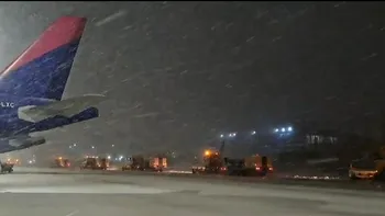 Cum arată traficul pe Aeroportul Otopeni după suspendarea zborurilor din cauza zăpezii