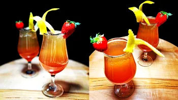 Cum faci un cocktail clasic cu bourbon whiskey, căpșuni și bere cu ghimbir - Kentucky Buck merită încercat