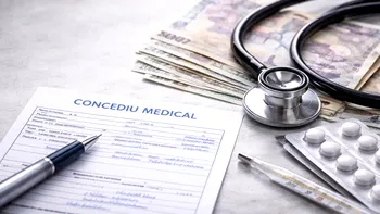 Prima zi de concediu medical nu se mai plăteşte începând de azi. Câți bani va pierde un angajat: calcul exact