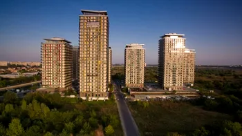 Unde se află cel mai înalt bloc din Bucureşti. Are 25 de etaje și aproape 92 de metri înălțime