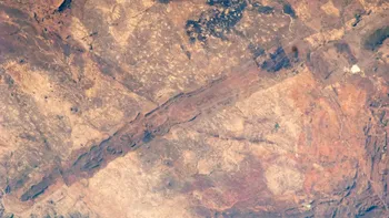 O structură geologică veche de 2,5 miliarde de ani a fost surprinsă spectaculos din spațiu: de ce este specială