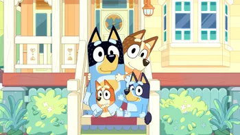 Blue și Bingo cuceresc din nou Disney+: spectacolul de teatru a ajuns pe streaming, iar noi mini episoade sunt pe drum