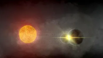 Astronomii cred că au surprins o coliziune între planete: descoperirea rară care ar putea explica și cum a apărut Luna