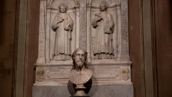 O sculptură posibil realizată de Michelangelo, descoperită într-o biserică din Roma după secole de anonimat