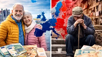Unde trăiesc bine pensionarii și unde nu le ajung banii. Harta reală a Europei
