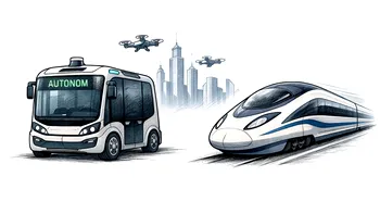 Transport public high-tech: Autobuze autonome și trenuri ultrarapide – ficțiune sau viitor apropiat?