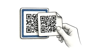 Scam-ul cu QR code: cum te păcălește un sticker lipit peste codul real