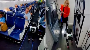 VIDEO | Un robot și-a cumpărat bilet de avion, apoi compania aeriană a schimbat regulile. Decizia privind pasagerii roboți