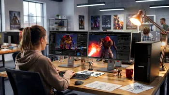Lenovo lansează ThinkStation P4, stația de lucru AI cu procesoare AMD Ryzen PRO 9000 și NVIDIA RTX PRO Blackwell