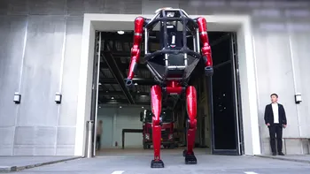 VIDEO | China a lansat robotul uriaș de 3 metri care se pilotează ca în filmele SF. Merge pe două picioare și sparge ziduri