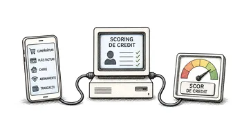 Scoringul de credit în era datelor alternative: cât te ajută istoricul digital și când te pedepsește