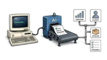 Ce înseamnă „AI pentru procese”, nu pentru postări: automatizare serioasă în business