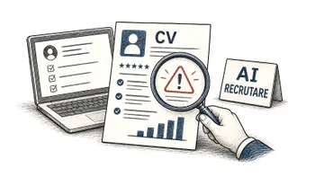 AI în recrutare: de ce CV-ul perfect poate fi un semn prost, nu unul bun