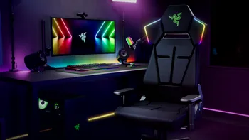 Primul scaun de gaming cu iluminare reactivă Razer Chroma transformă nivelul de imersiune în jocurile tale preferate