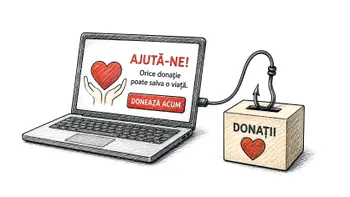 Scam-urile cu donații: de ce poveștile emoționale sunt cel mai greu de verificat