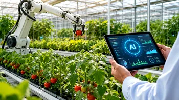 Inteligența artificială schimbă agricultura: culege și sortează fructele direct de pe câmp. Robotul care știe când sunt coapte