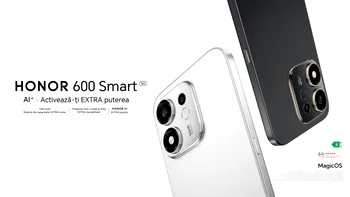 HONOR 600 Smart 5G ajunge în România. Telefonul promite autonomie de câteva zile și funcții AI la un preț care să nu-ți golească buzunarele