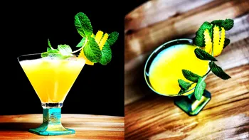 Cum faci un cocktail de vară original cu coniac și soc, descoperi Becherovka și înveți să-ți personalizezi experiența după gustul tău - Jeune Jaune