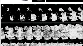 Un sul de 2.000 de ani din Herculaneum a fost citit fără să fie deschis vreodată: inteligența artificială a dezvăluit un text antic pierdut