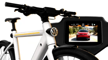 Volkswagen pune tehnologie de avion de vânătoare pe o bicicletă electrică: radar, cameră și ochelari inteligenți
