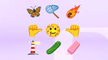 Castravetele murat vine pe telefon și amenință supremația vinetelor. Cele nouă emoji aprobate pentru 2027
