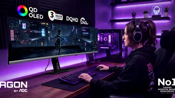 AOC lansează două monitoare OLED pentru gaming: 360 Hz și 240 Hz, cu ecrane ultrawide