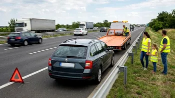 Ce trebuie să faci dacă ți se strică mașina pe autostradă. Unde trebuie să stea pasagerii