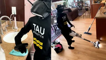 Un robot umanoid a fost închiriat pentru curățenie într-un apartament. Cât costă o oră de „muncă”