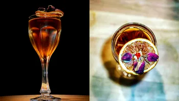 Cum faci un cocktail original cu Johnnie Walker Gold Label și descoperi Cynar. Este inspirat de clasicul Boulevardier