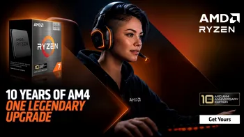 AMD readuce la viață un procesor legendar după 10 ani de AM4. Ryzen 7 5800X3D revine într-o ediție aniversară
