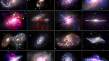 Astronomii au creat o galerie cu 16 „bijuterii cosmice” care arată cât de diferite pot fi galaxiile