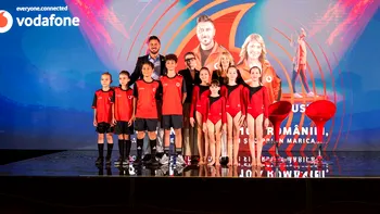 Vodafone caută următoarea generație de campioni ai României. Nadia Comăneci și Ciprian Marica vor antrena copiii selectați și le vor oferi burse timp de un an