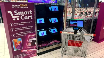 Auchan extinde experiența digitală și testează Smart Cart, pentru cumpărături mai simple, rapide și confortabile