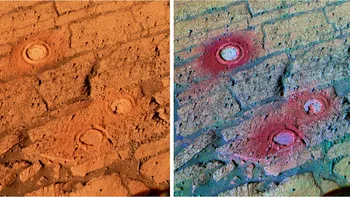 NASA a creat o tehnică de procesare a imaginilor pentru Marte. Acum scoate la lumină picturi rupestre antice de pe Pământ