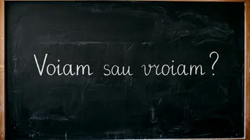 Voiam sau vroiam? Care este forma corectă și când se poate folosi „vream”