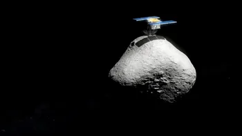 Hayabusa2 a „tras” cu laserul într-un asteroid în timp ce zbura cu 5 km/s. Experimentul ar putea ajuta la apărarea Pământului