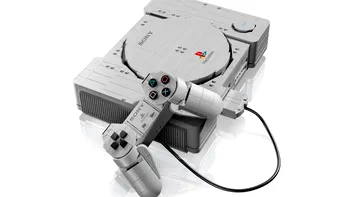 PlayStation-ul original revine în 2026, dar din LEGO. Replica aproape 1:1 are aproape două mii de piese. Cât costă în România